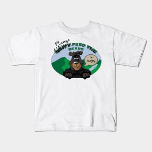 Don't feed the Bears Kids T-Shirt